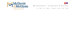 Desktop Screenshot of mcdevittmcglynn.com