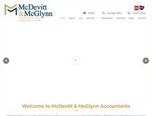 Tablet Screenshot of mcdevittmcglynn.com